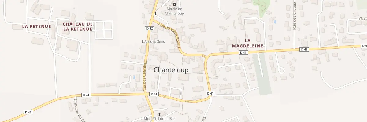 Plan du 18 Rue du Vieux Bourg à Chanteloup