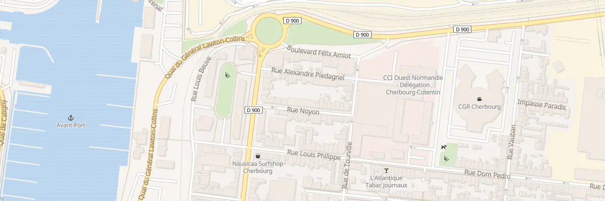 Plan du 5 Rue Noyon à Cherbourg-en-Cotentin