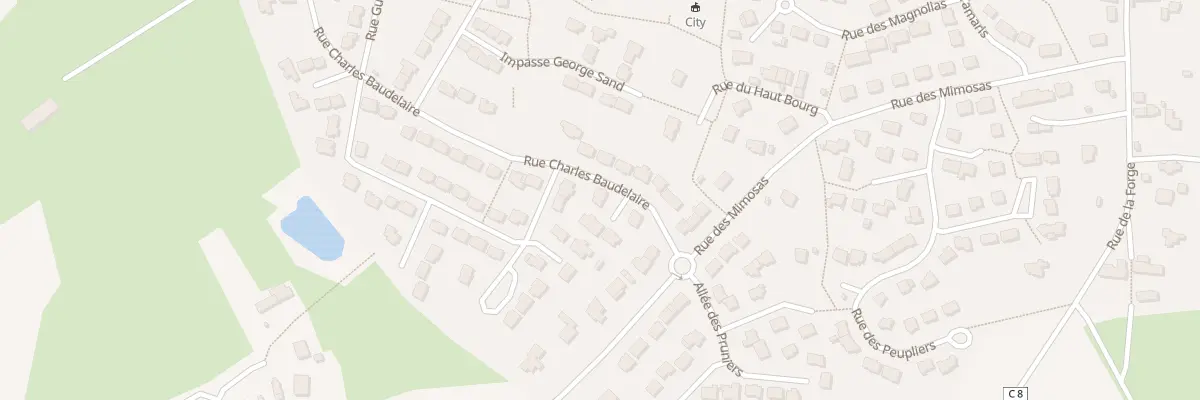 Plan du 54 Rue Charles Baudelaire à Mouazé