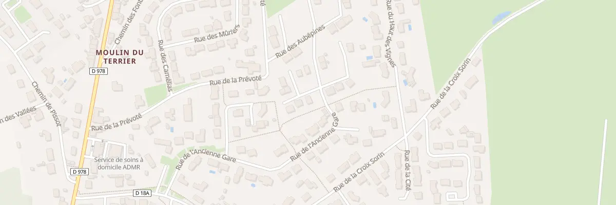Plan du 3 Rue des Nénuphars à Palluau