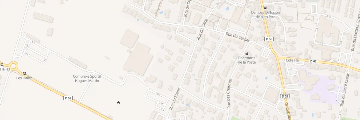 Plan du 40 Rue du Stade à La Chevrolière