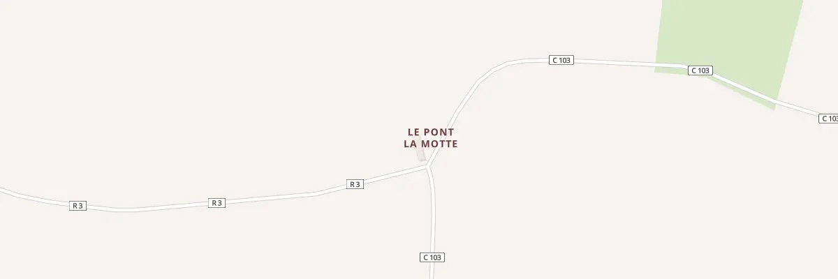 Plan du 5083 Le Pont La Motte à Roz-sur-Couesnon