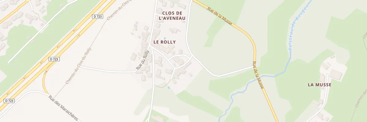 Plan du 22 Rue du Rolly à Bouguenais
