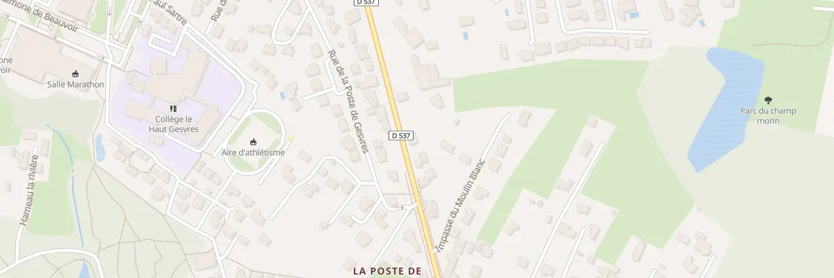 Plan du 67 Rue de rennes à Treillières