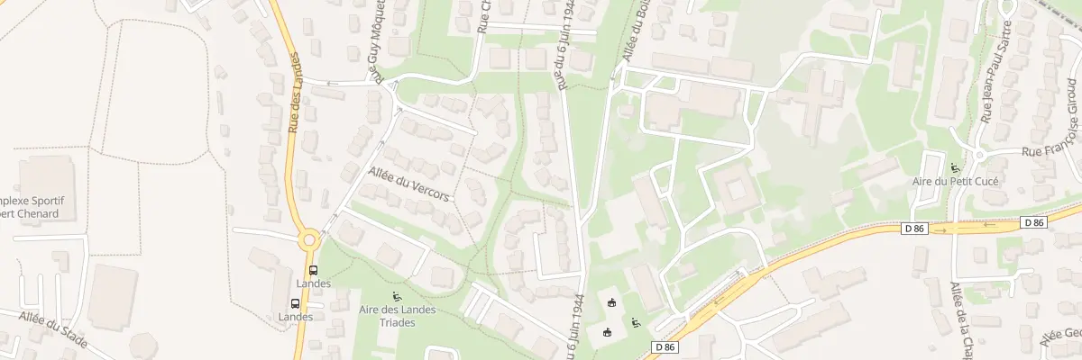 Plan du 3 Rue du 6 Juin 44 à Chantepie