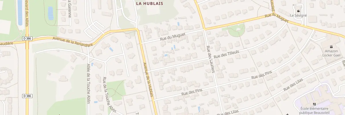 Plan du 5 Rue des Tilleuls à Cesson-Sévigné
