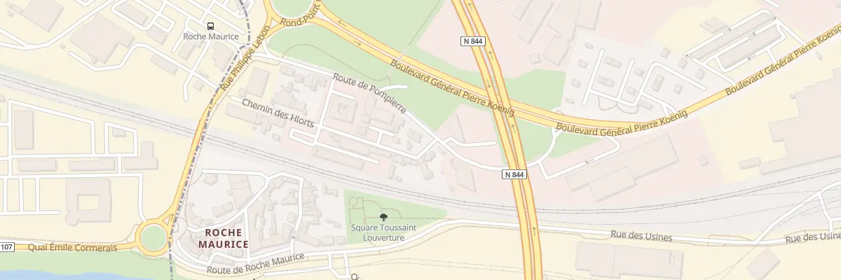 Plan du 2 Che des Hiorts à Nantes