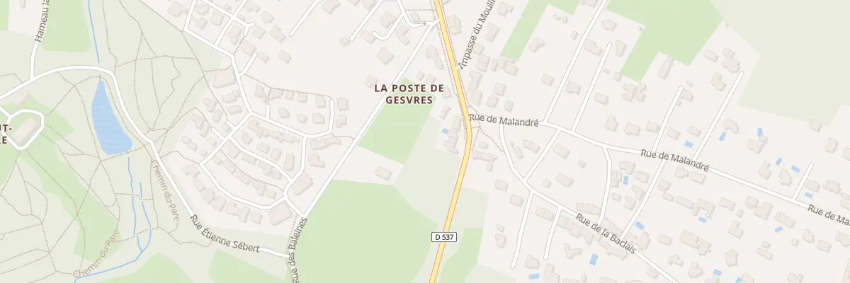 Plan du 78 Rue de rennes à Treillières