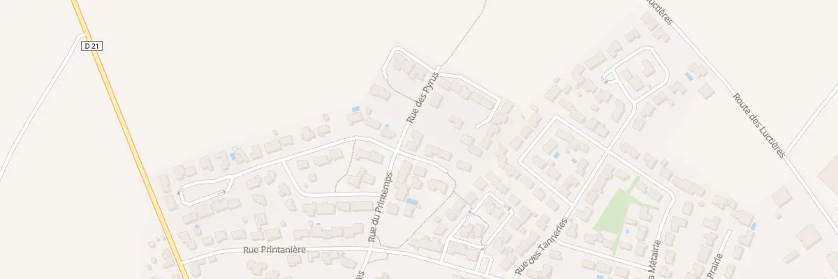Plan du 8 Rue du printemps à Grosbreuil