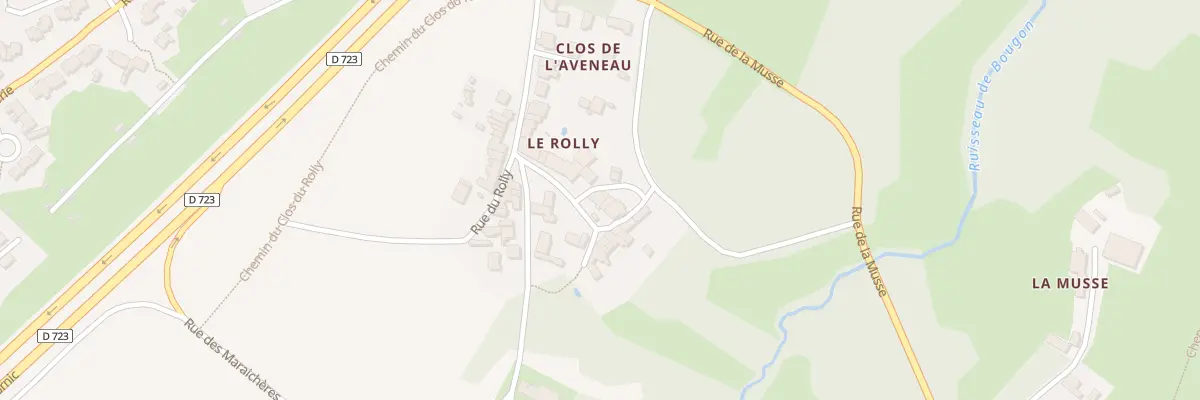 Plan du 18 Rue du Rolly à Bouguenais