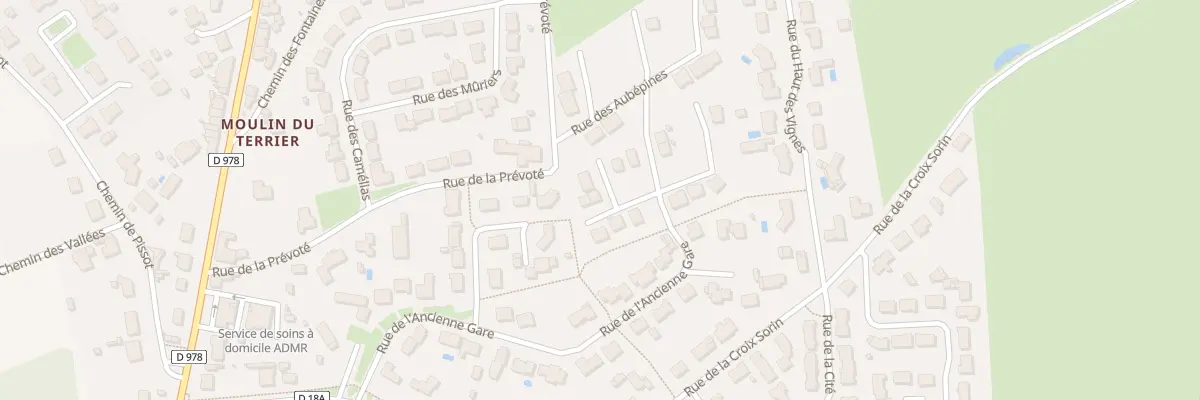 Plan du 6 Rue des Nénuphars à Palluau
