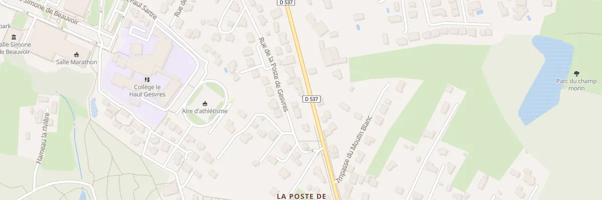 Plan du 70 Rue de rennes à Treillières