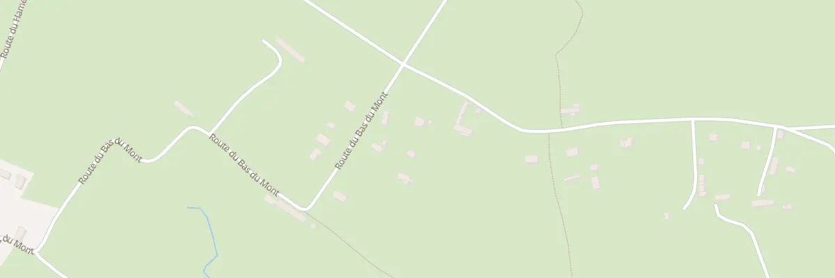 Plan du 23 Rte du Bas du Mont à Besneville