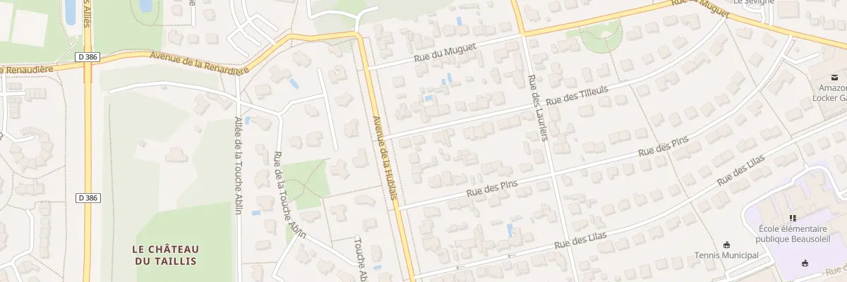 Plan du 4 Rue des Tilleuls à Cesson-Sévigné