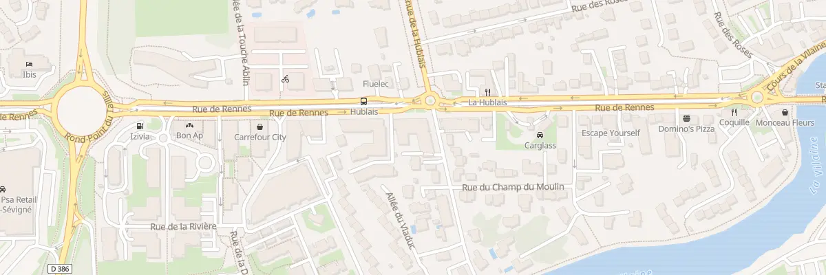 Plan du 39 Rue de Rennes à Cesson-Sévigné