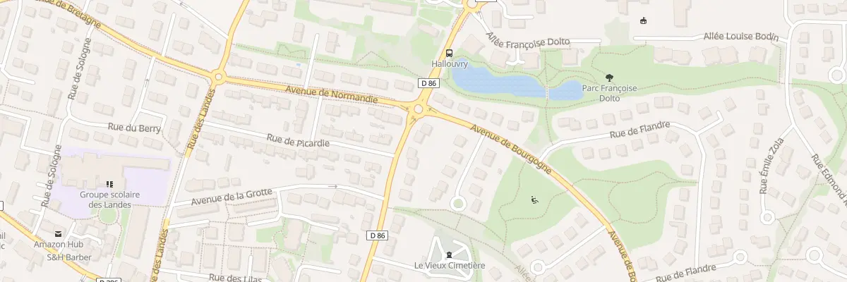 Plan du 20 Rue d’Hallouvry à Chantepie