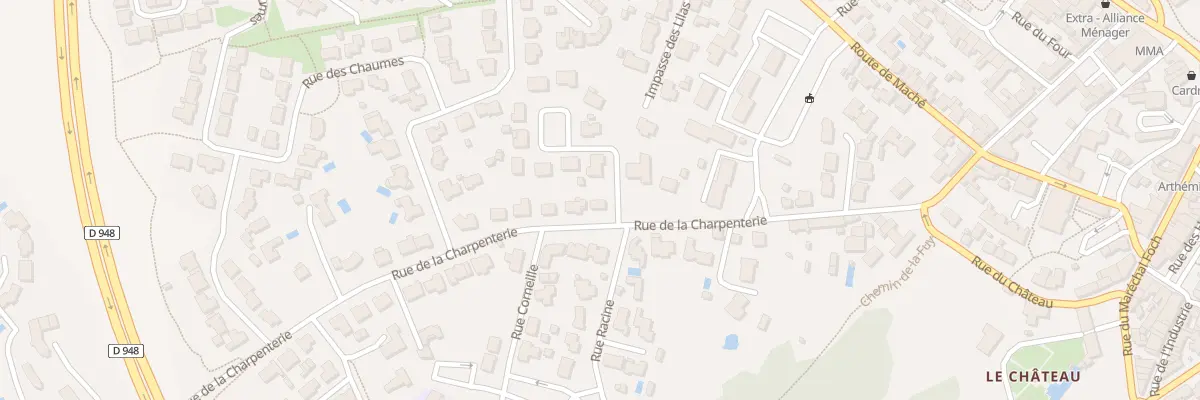 Plan du 36 Rue de la charpenterie à Aizenay