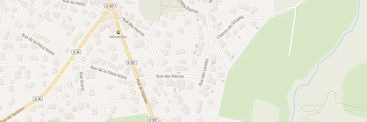 Plan du 19 Rue des pierres à Treillières