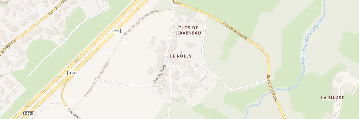 Plan du 14 Rue du Rolly à Bouguenais