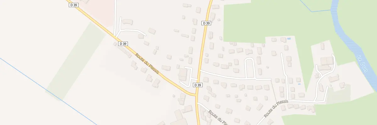 Plan du 36 Rte de Nozay à Jans