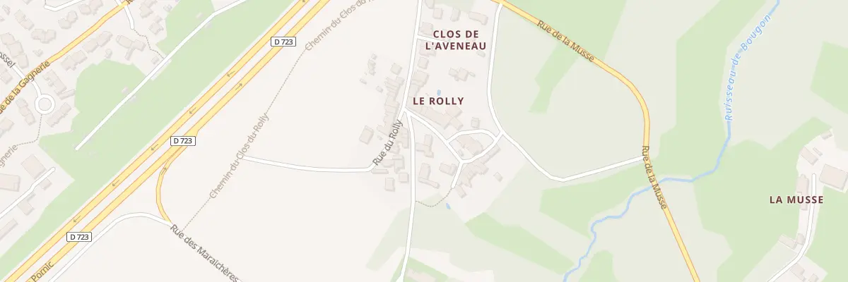 Plan du 44 Rue du Rolly à Bouguenais