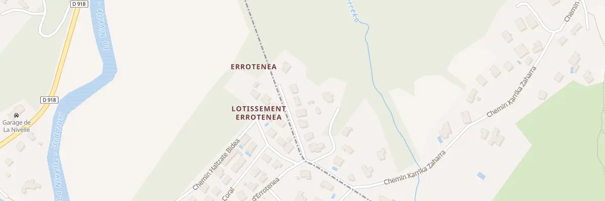 Plan du 108 Imp d’Errotenea à Saint-Pée-sur-Nivelle