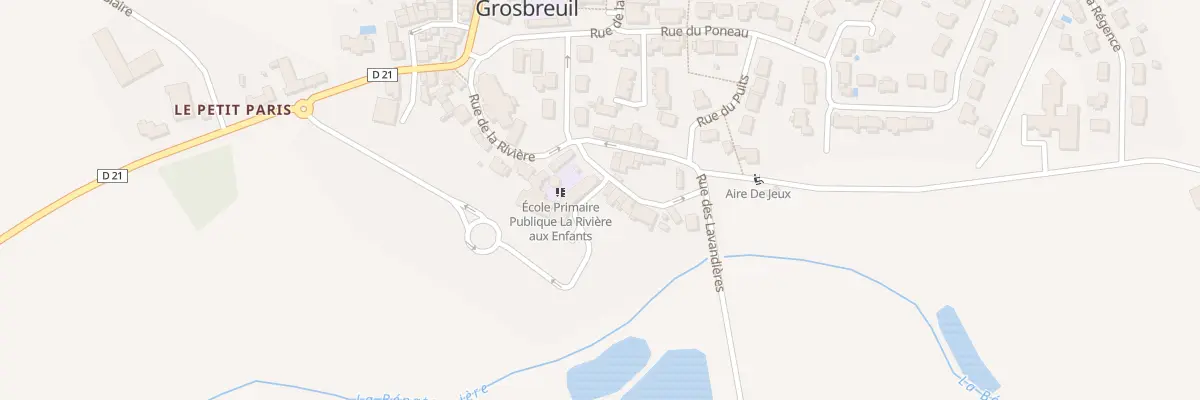 Plan du 4 Che de la Fontaine à Grosbreuil