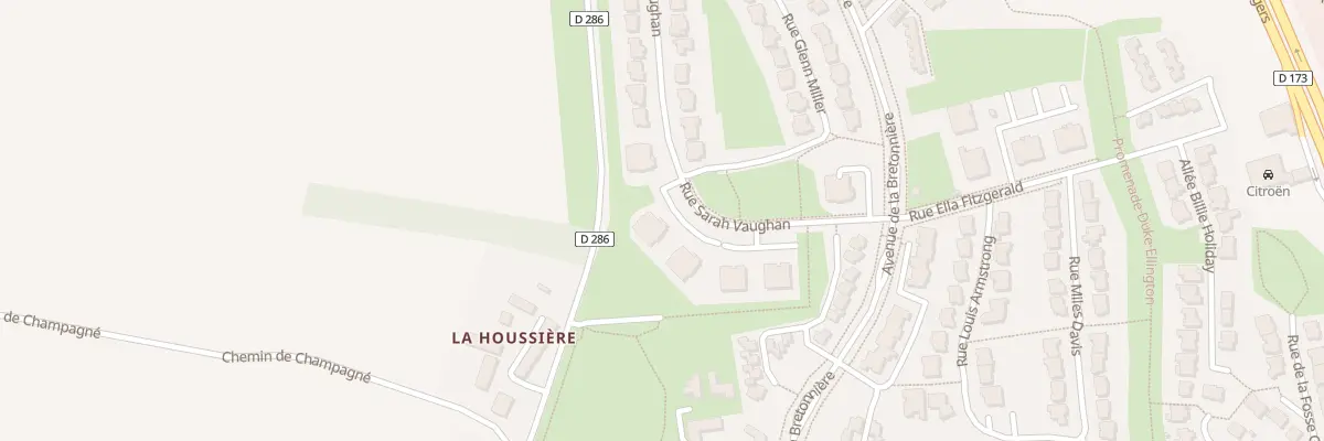 Plan du 7 Rue Sarah Vaughan à Vern-sur-Seiche