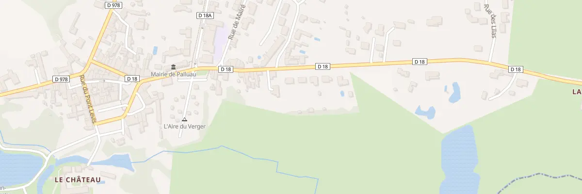 Plan du 26 Rue de lattre de tassigny à Palluau