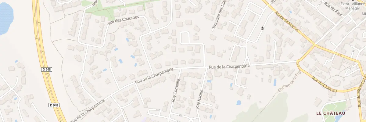 Plan du 40 Rue de la charpenterie à Aizenay