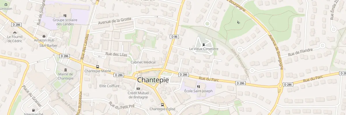 Plan du 2B Rue d’Hallouvry à Chantepie