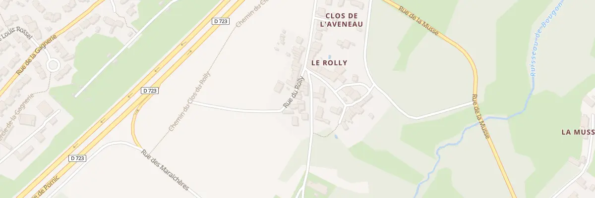 Plan du 35 Rue du Rolly à Bouguenais