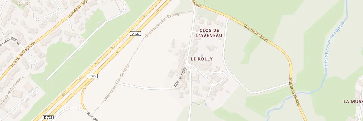 Plan du 21 Rue du Rolly à Bouguenais