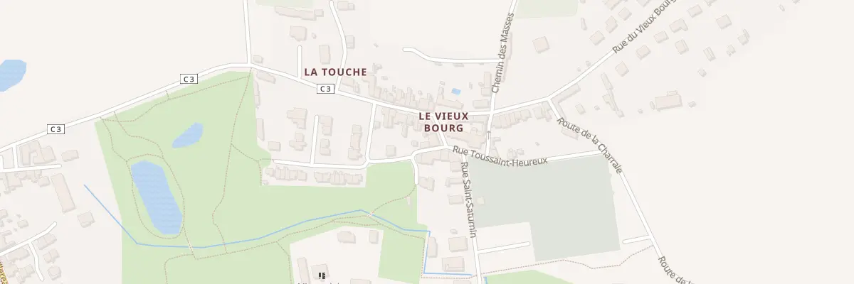 Plan du 3 Rue Saint-saturnin à Nozay