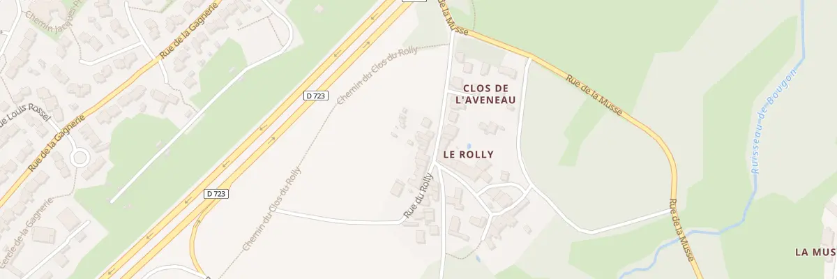 Plan du 17 Rue du Rolly à Bouguenais