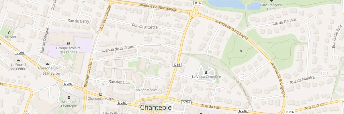 Plan du 9 Rue d’Hallouvry à Chantepie