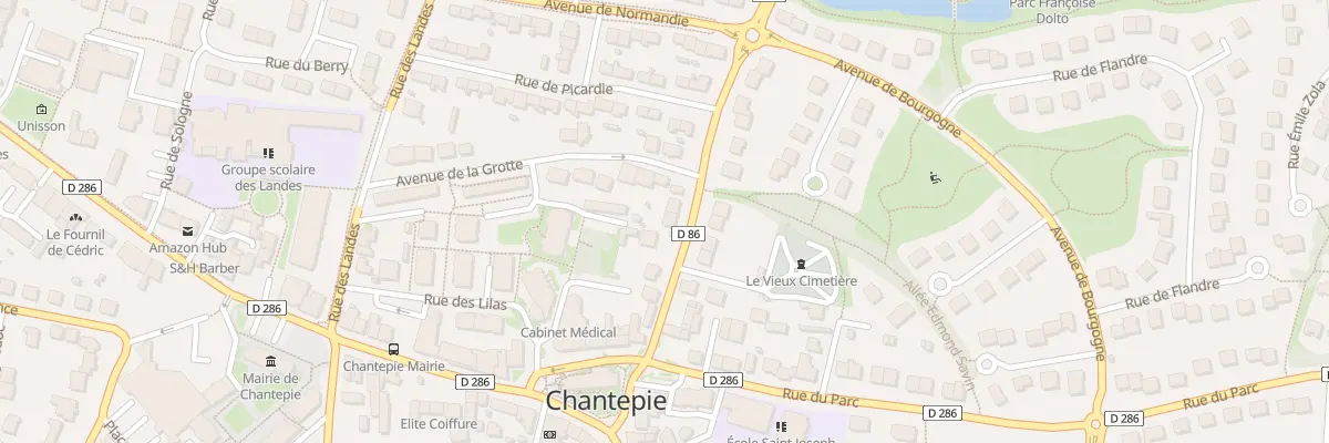 Plan du 7 Rue d’Hallouvry à Chantepie