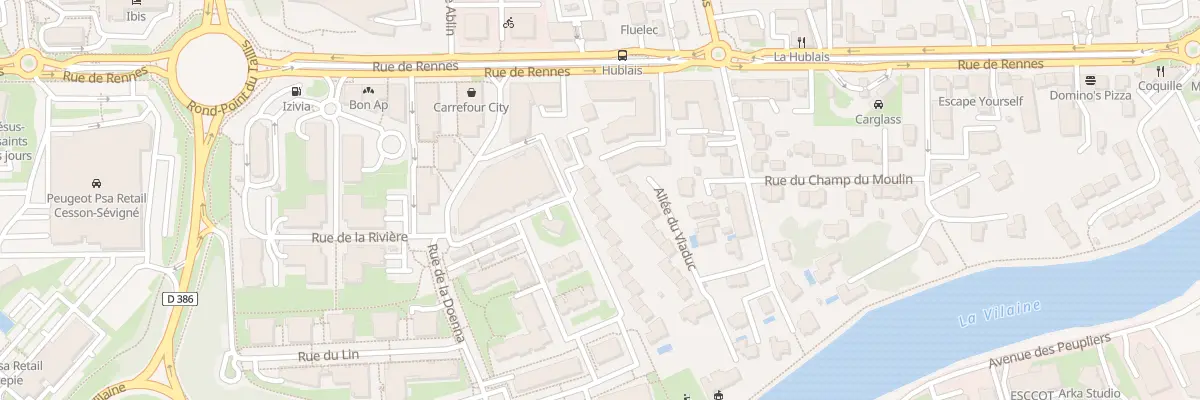 Plan du 11 Rue du Petit Marais à Cesson-Sévigné