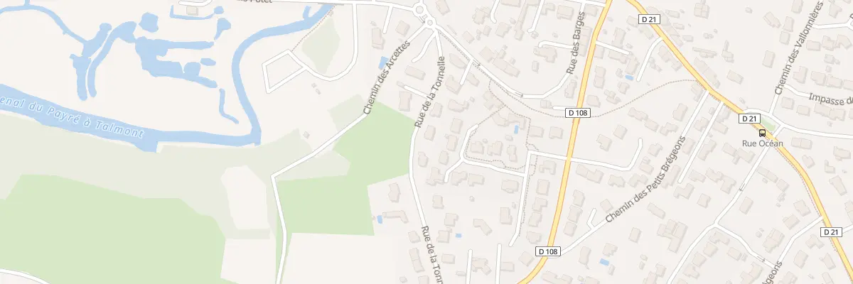 Plan du 151 Rue de la tonnelle à Talmont-Saint-Hilaire