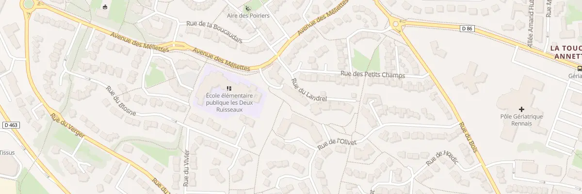 Plan du 4 Rue du Landrel à Chantepie