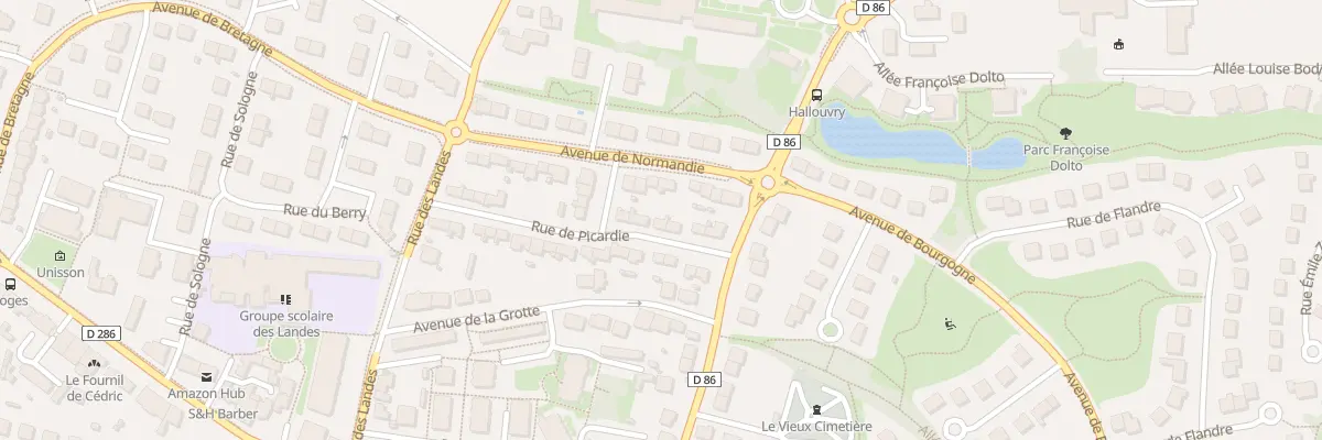 Plan du 13 Rue de Picardie à Chantepie