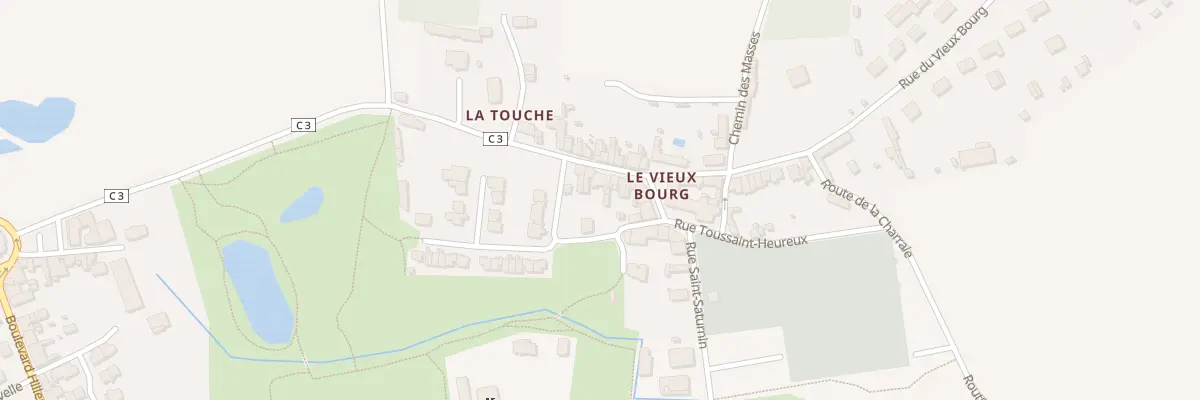 Plan du 13 Rue du Vieux Bourg à Nozay