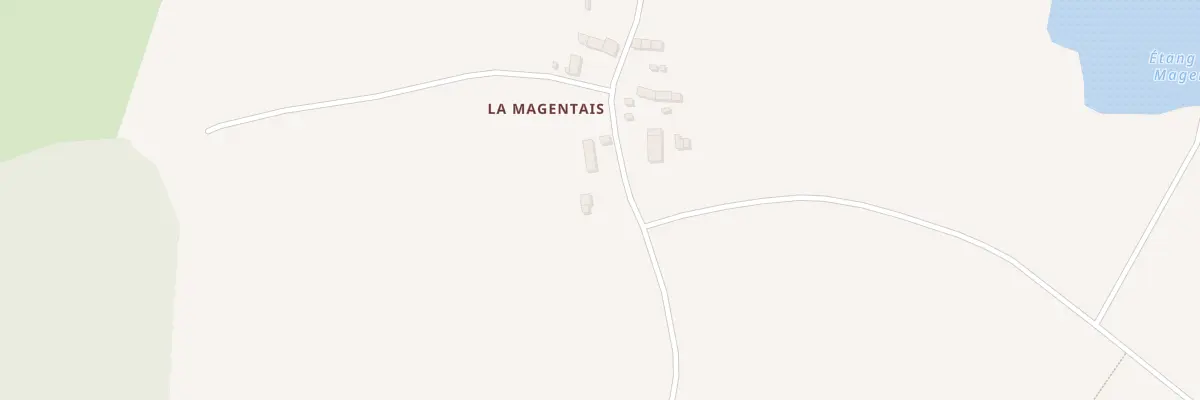 Plan du 5186 La Mangentais à Trans-la-Forêt