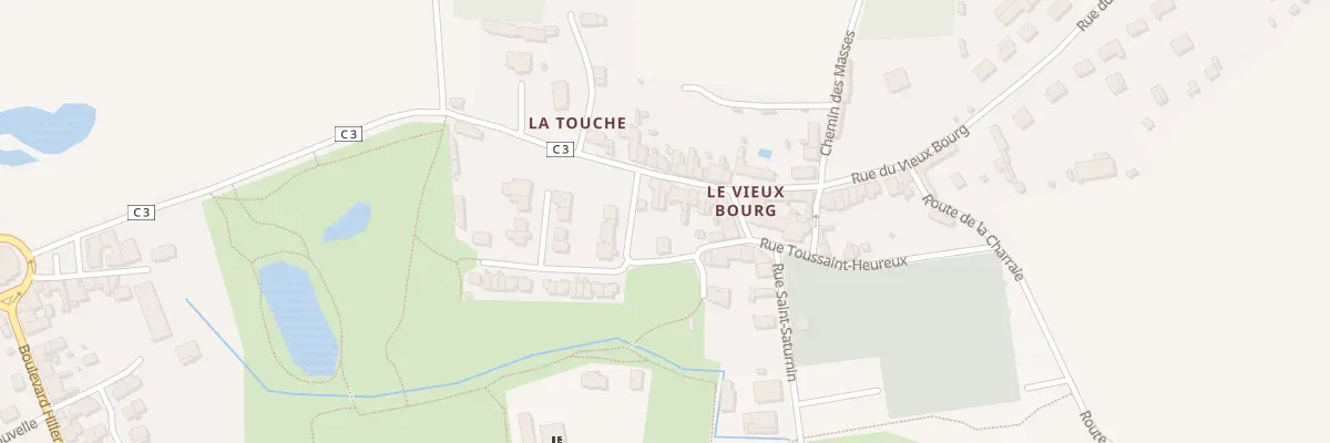 Plan du 11 Rue du Vieux Bourg à Nozay