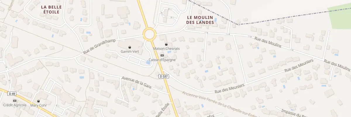 Plan du 19 Rue de rennes à Treillières