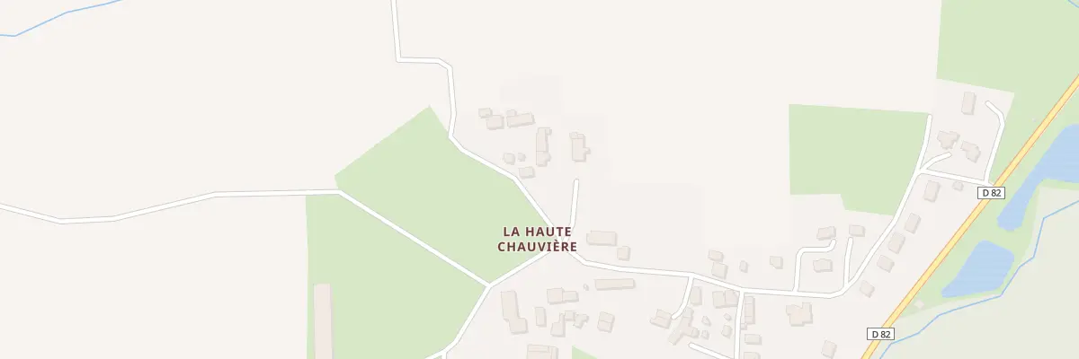 Plan du 542 La Chauviere au Petit-Fougeray