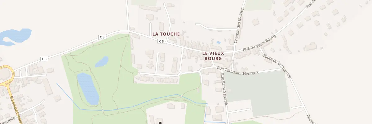 Plan du 9 Rue du Vieux Bourg à Nozay