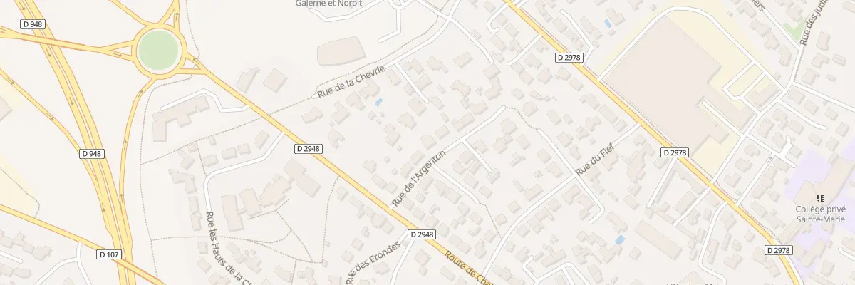 Plan du 5 Rue de l’argenton à Aizenay
