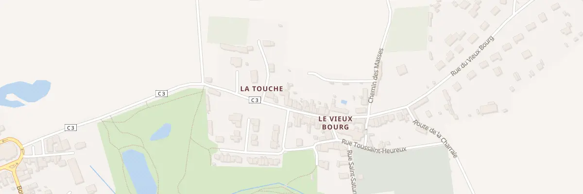 Plan du 12 Rue du Vieux Bourg à Nozay