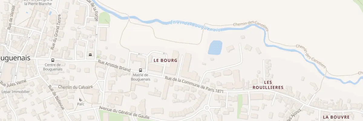 Plan du 3 Imp de l’Etier à Bouguenais